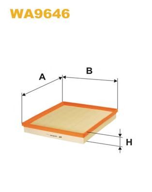 WIX FILTERS wa9646 -  Воздушный фильтр